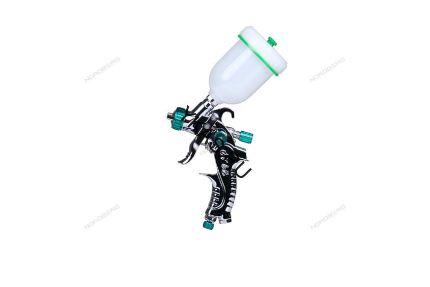 Миникраскопульт NORDBERG NP7708 (HVLP, верхний бак, сопло 0,8 мм)