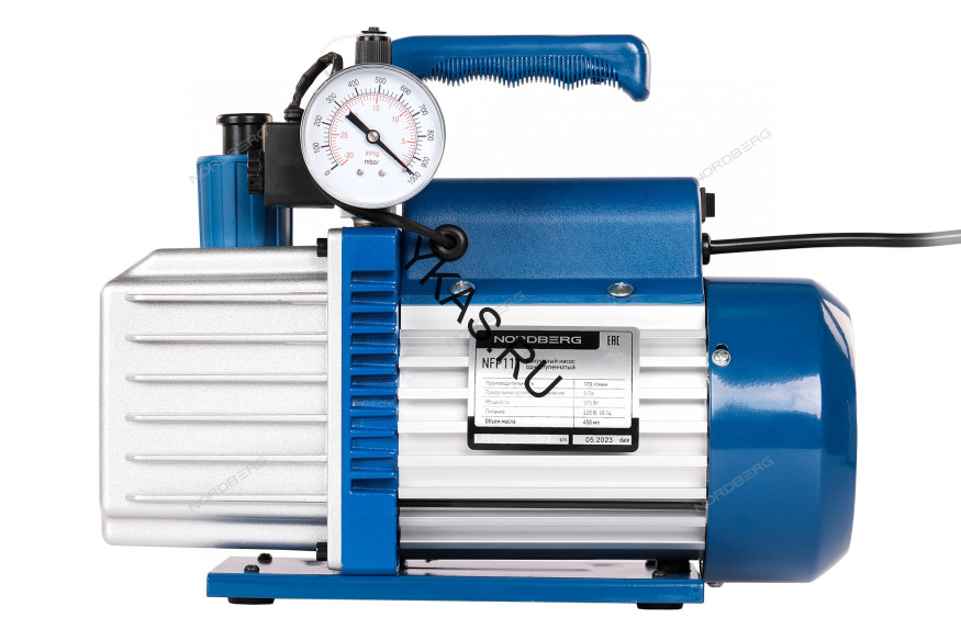 Одноступенчатый вакуумный насос NORDBERG NFP117 (170 л/мин)