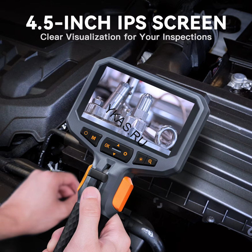 Видеоэндоскоп управляемый TESLONG TD450S55 (5.5 мм, 1 м, 1080P)