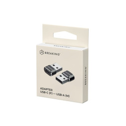 Адаптер  USB- TYPE-C  (Черный)