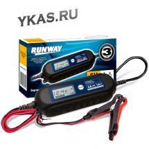 Зарядное устр-во  RUNWAY Smart car charger (6/12В; ток 1А/4А)