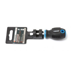 FORSAGE. Отвертка шлицевая магнитная 5.5х 40мм на пластиковом держателе