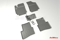 Коврики резиновые   Hyundai Creta I c 2016г.-  СТАНДАРТ (борт 2см)