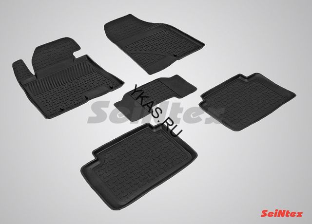 Коврики резиновые   Hyundai i 30 II 2012-2017г.  БОРТ (Kia ceed 2012)