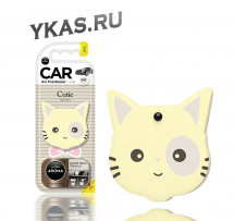 Осв.воздуха  AROMA CAR  Cutie Cat &quot;Vanilla&quot;  (на дефлектор/подвесной)