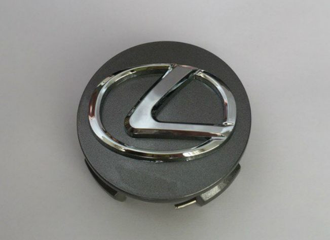 Заглушка (колпачок) на литой диск мод. LEXUS  серый  ( D62/D53)