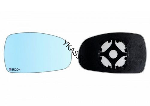 Зеркальный элемент  Lada Kalina с 2004-2013г.  голубого тона  Правый