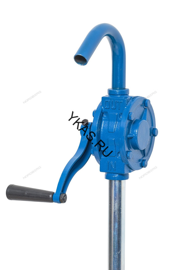 Насос ручной роторный NORDBERG NO4221 для раздачи масла из бочек (60 - 220 л)