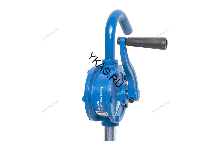 Насос ручной роторный NORDBERG NO4221 для раздачи масла из бочек (60 - 220 л)