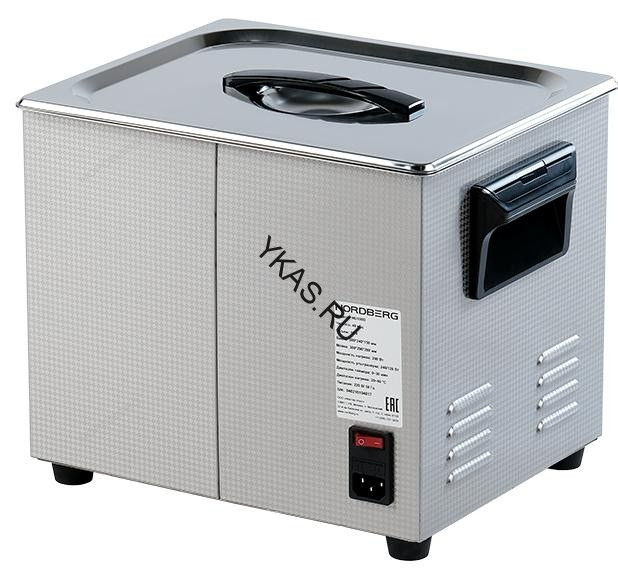 Ультразвуковая ванна NORDBERG NU100D с подогревом и дегазацией (10 л)