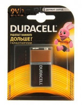 Батарейки Duracell   КРОНА  6LR61-BL-1 цена за 1шт.