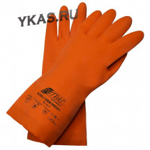 Перчатки резиновые химически стойкие, (размер XL)
