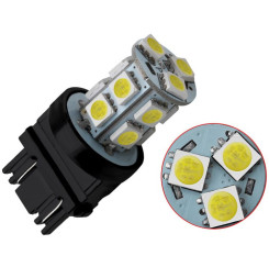 SOLAR Свет-од 12V T20 (2 контакта) 13 SMD 5050 белый (3157)
