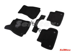 Коврики  Audi A-4 (B9) с 2015г- /компл.5шт./осн.резин./  3D