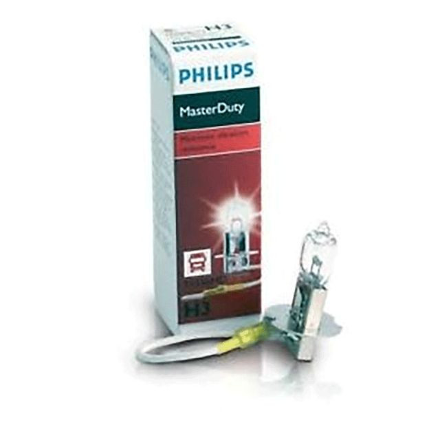 Автолампа Philips 24V   H3  70W  PK22s  (вибростойкая) MasterDuty