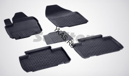 Коврики резиновые   Toyota RAV-4 IV 2012-2019г.  БОРТ