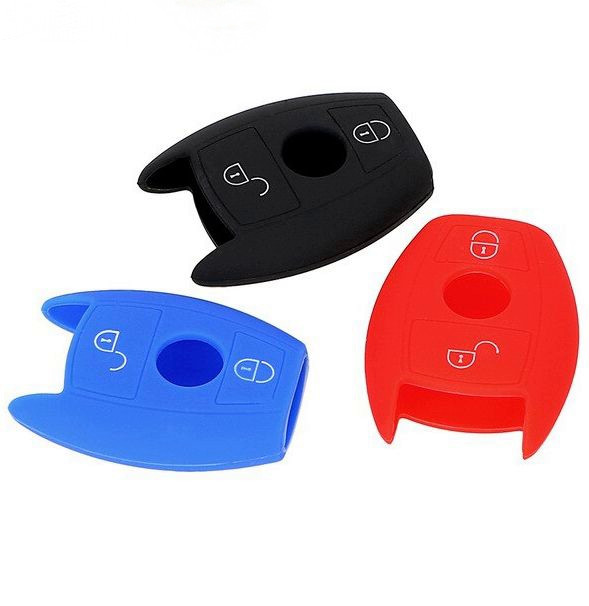 Чехол силиконовый для ключа зажигания  MERCEDES (три кнопки) №2
