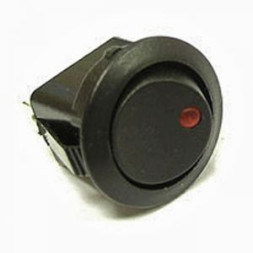 ЭТ Кнопка MIRS  2 позиции ON/OFF 12V -16A Зеленый