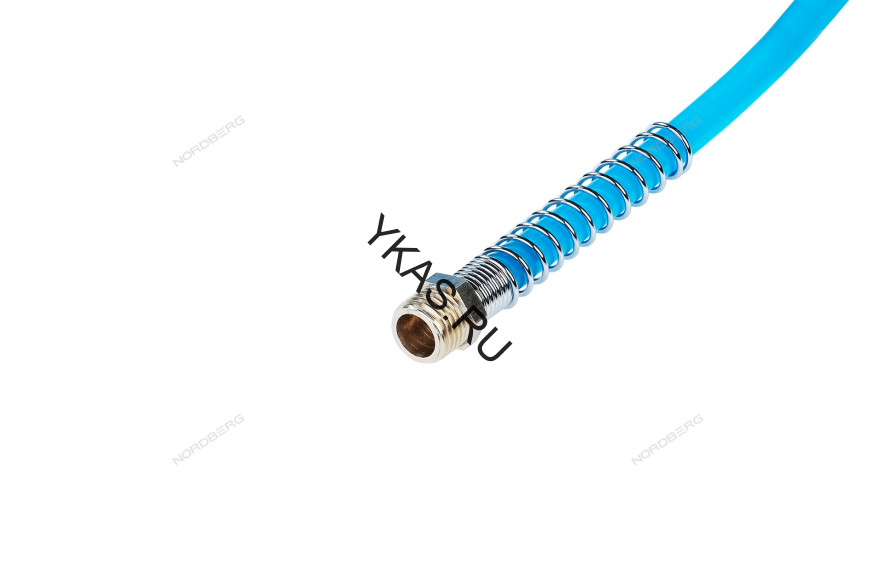 Шланг полиуретановый спиральный NORDBERG HS0606PU (6х8 мм, 6 м)