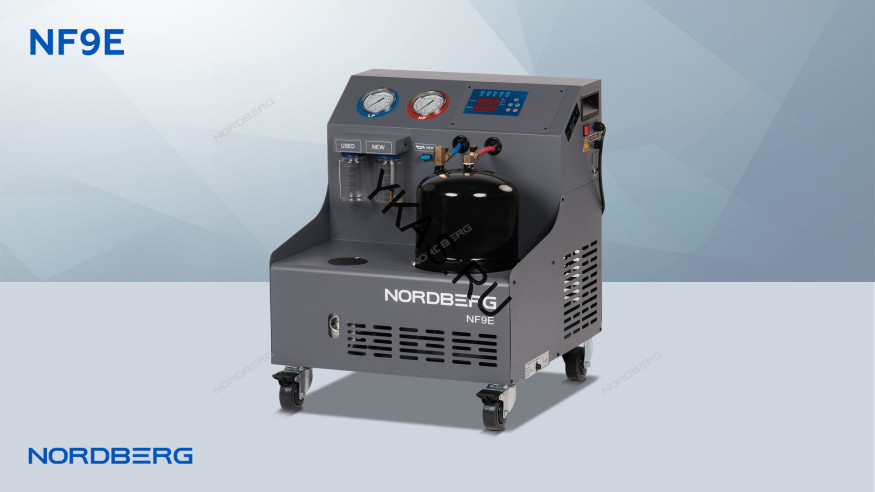 Полуавтоматическая установка для заправки автомобильных кондиционеров NORDBERG NF9E
