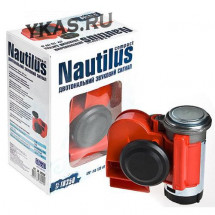Сигнал возд  NAUTILUS CA-10350 &quot;Compact&quot;/12V/красный