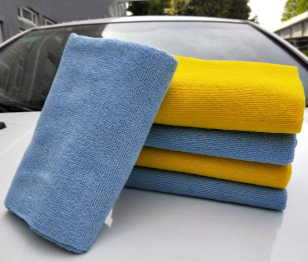 Микрофибра  Carlife Standart  40x40см  Синий (без шва)