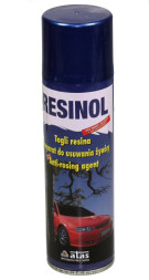 ATAS   RESINOL  250ML-спрей.Средство для удаления древ. смолы со стекол и лакокрасочных поверхностей