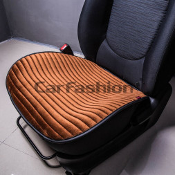 Накидка «MONACO MINI»  Черный/Коричневый/Коричневый 1шт.  (велюр премиум класса/экокожа)