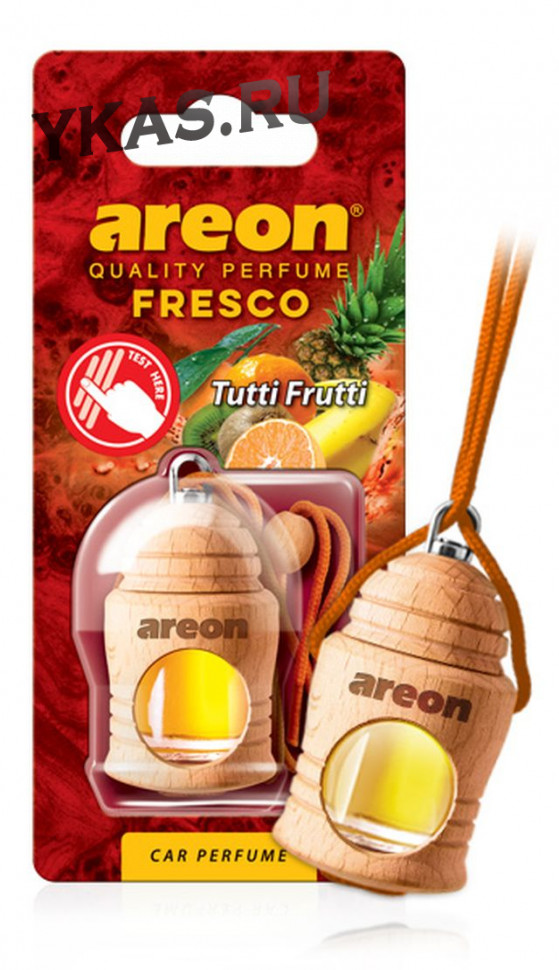 Осв.возд. Areon FRESCO "бутылочка в дереве" Tutti Frutti