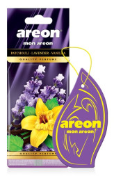 Осв.возд. Areon Сухой MON CLASSIC "Елочки"  Patchouli Lavender Vanilla
