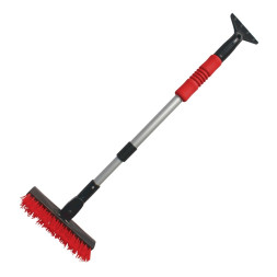 Щётка + скребок для удал. снега и льда "AVS"  64-92см  (телескоп с поворотн. головкой)