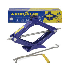 Домкрат ромб 2.0 т Goodyear GY-SJ-03 100-410 мм со съемной ручкой