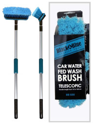 Щетка для мытья машины "Black&amp;Blue" телеск. ручка 85-140см  (BB600)