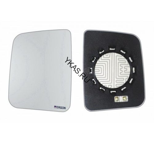 Зеркальный элемент  УАЗ-2363  "Patriot пикап" с 2013г-  обогрев, нейтрального тона  Левый