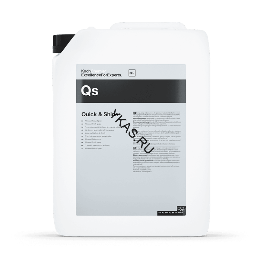 QUICK &amp; SHINE - Универсальное средство для быстрого восстановления поверхности (10 л) 168010