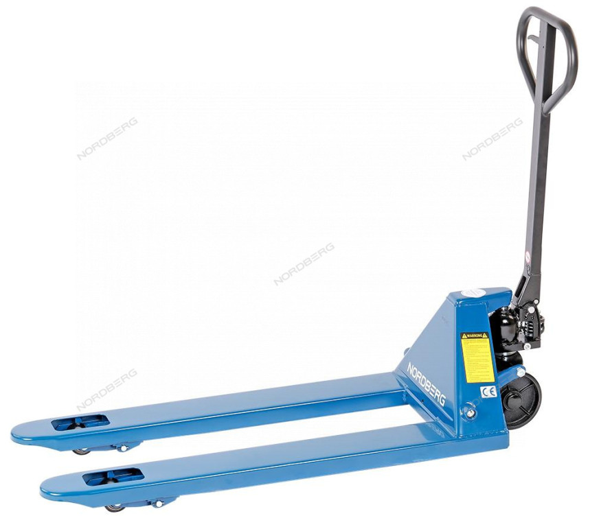Тележка складская (рохла) гидравлическая NORDBERG N3905-25 с полиуретановыми колесами