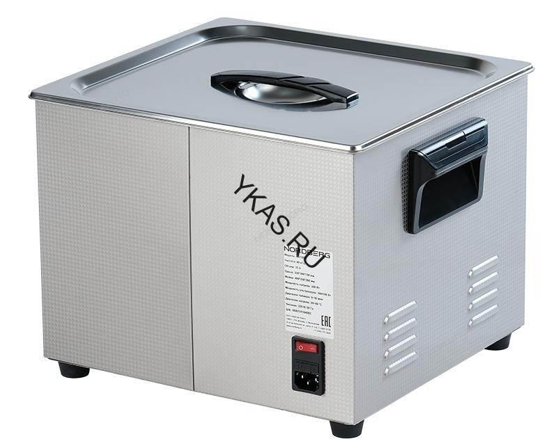 Ультразвуковая ванна NORDBERG NU150D с подогревом и дегазацией (15 л)