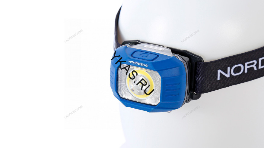 Налобный фонарь аккумуляторный светодиодный NORDBERG 1951