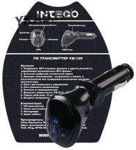 FM - Модулятор  INTEGO® FM-109   USB+Micro SD+пульт  (5 режимов эквалайзера, запоминание трека)