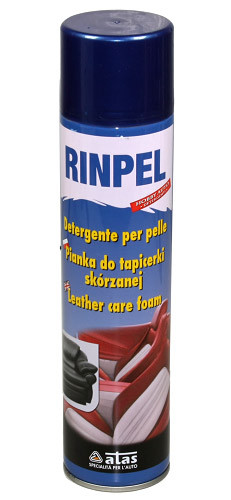 ATAS   RINPEL  400ML- спрей. Пенный очиститель, кондиционер кожи и винила