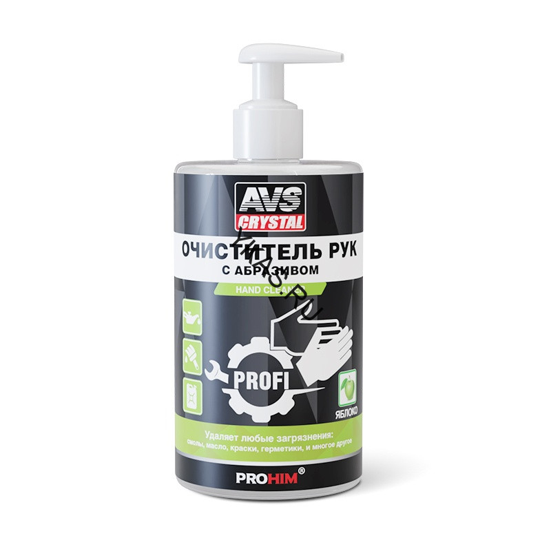 AVS  Очиститель для рук "яблоко" (дозатор) 700 мл.