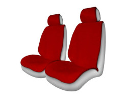 Накидки Фронт  «ALPACA FRONT» Бордовый (искуств. мех)