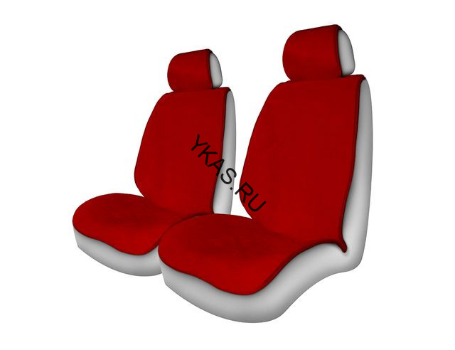 Накидки Фронт  «ALPACA FRONT» Бордовый (искуств. мех)