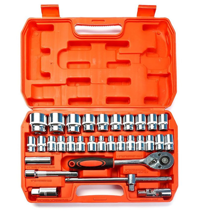 DC Набор инструмента 1/2,  32 предмета  (6 гр.)