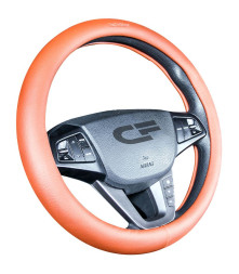 Оплетка на руль CF PLATINUM - М, Коричневый