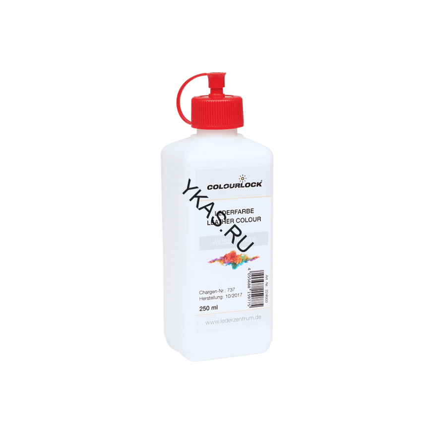 Краска для кожи COLOURLOCK белая Leather Colour Weiß 250мл LZ-224603