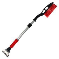 Щётка + скребок для удал. снега и льда "AVS" SB-6333 XL  (90-120см)