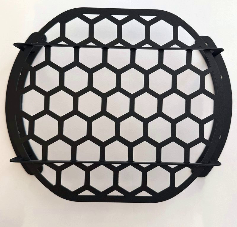 Гриль для сабвуфера 200мм , металл, соты 3D