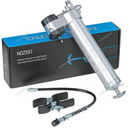 Шприц-насадка плунжерная NORDBERG NO2501 на шуруповерт для густой смазки (400 мл)