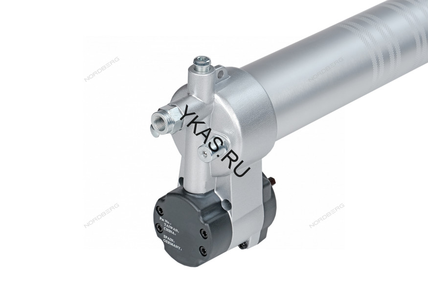 Шприц-насадка плунжерная NORDBERG NO2501 на шуруповерт для густой смазки (400 мл)